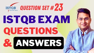 ISTQB Foundation CTFL Exam Questions and Answers Explained Part 23 [upl. by Aslin624]