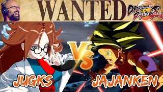 KEFLA SUPREMACY Jajanken vs JugKs FT5  WANTED DBFZ 95 [upl. by Stannwood857]