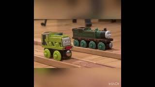 Thomas and Friends Wooden Railway  Diesel’s Ghostly Christmas RemakePart 2 [upl. by Radnaskela]