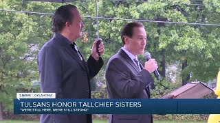 Tulsans honor Tallchief sisters [upl. by Bink]