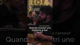 Quando incontri uno studente al bar pt27 prof gag sketch scuola studente bar funny comedy [upl. by Allenrad]