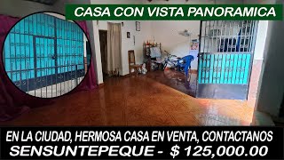 VENDO CASA EN SENSUNTEPEQUE CABAÑAS ACCESO PAVIMENTADO QUEDA AL ENTRAR AL PUEBLO INF 78089816 [upl. by Illoh]