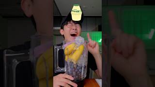 How to make blueberry banana smoothie [upl. by Ilrahs]