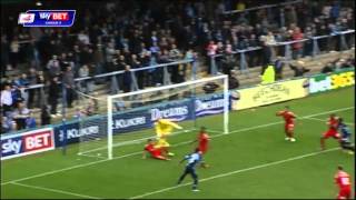 Wycombe Wanderers vs Bury  League Two 201314 Highlights [upl. by Jeanelle670]