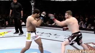 Nate Marquardt vs Rousimar Palhares Highlights Stunning TKO ufc mma natemarquardt tko [upl. by Kanal]