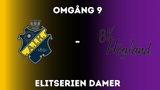 Elitserien AIK BK D  BK Högland  Bana 58 [upl. by Florri]