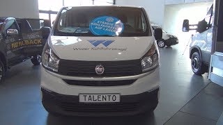 Fiat Talento EcoJet Refrigerated Panel Van 2018 Exterior and Interior [upl. by Dorothi]