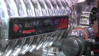 Whipple Twin Screw Superchargers from 4 to 10 cylinder engines at PRI 2011 [upl. by Fredela]