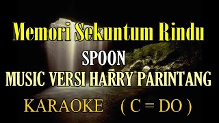 MEMORI SEKUNTUM RINDU SPOON KARAOKE [upl. by Mckay]