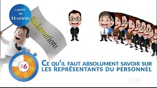 Episode 6  Ce quil faut absolument savoir sur les représentants du personnel [upl. by Sukramed866]