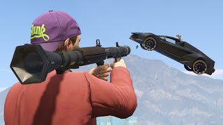 RPG vs SUPERCARS 3 GTA 5 Online [upl. by Theurer21]