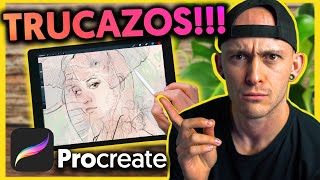 9 TRUCAZOS para PROCREATE 🚀 [upl. by Koressa]