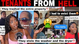 MERCY😱 TENANTS FROM HELL NIGHTMARE TENANTS WHO TRASHED RENTAL HOUSE  TENANT EVICTION TIKTOK COMP [upl. by Magna903]