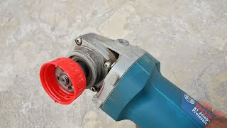 Bottle cap to sanding and sharpening tool for angle grinder at home [upl. by Eednas109]