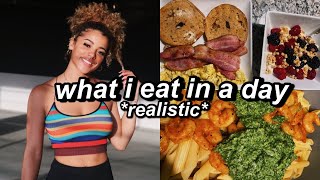 Vlog A realistic What I Eat In A Day  Azlia Williams [upl. by Soulier]