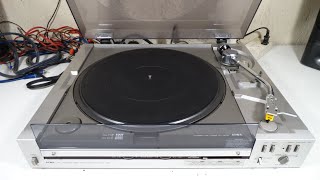 BANDEJA GIRADISCOS TORNAMESA TURNTABLE AIWA APD50 JAPAN 1980 RESTAURACION P2 [upl. by Einobe888]