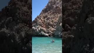 Cliff Jumping  Klippenspringen  Kreta  Griechenland  Seitan Limania [upl. by Katharine]