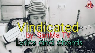 Vindicated  chords and lyrics [upl. by Bollinger]