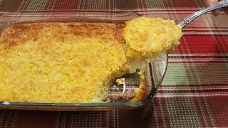 Corn PuddingCasserole  100 Year Old Recipe  The Hillbilly Kitchen [upl. by Nahshunn956]