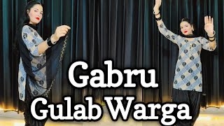 Gabru Gulab Warga  Dance Video  Gurnam Bhullar  Pranjal Dahiya  New Punjabi Dj Song 2024 [upl. by Nair507]