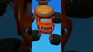 Waffle Maker Blaze Takes DOWN Crushers Robot 🧇 shorts [upl. by Wilfreda302]