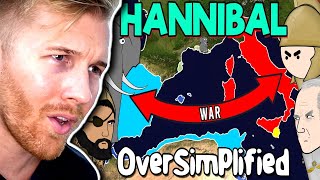 Oversimplified Explained By Drew Durnil Punic Wars  Hannibal Reaction [upl. by Alameda938]