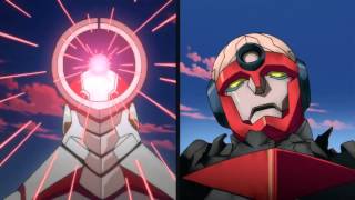 Gurren Lagann  First Combine Comparison [upl. by Ellerehs]