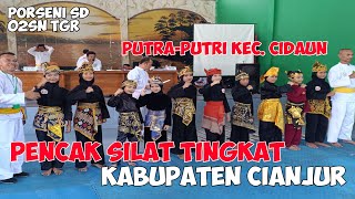 PORSENI SD 02SN PENCAK SILAT TINGKAT KABUPATEN CIANJUR  PUTRAPUTRI KEC CIDAUN [upl. by Crowell]