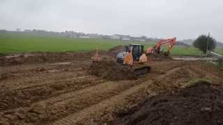 Case 1650M LGP Bulldozer  Deryckere DHondt [upl. by Connelley]