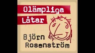 Björn Rosenström Olämpliga låtar  Pingis [upl. by Erl831]