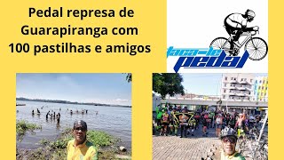 Pedal represa Guarapiranga com 100 pastilhas e amigos [upl. by Ellinnet]