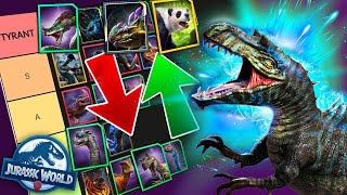 ❤️ TIER LIST 214 Los MEJORES HÍBRIDOS Jurassic World Alive [upl. by Egarton]