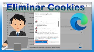 Como eliminar historial y cookies en navegador Edge [upl. by Airakaz316]