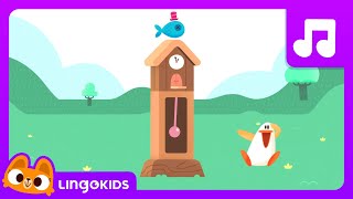 HICKORY DICKORY DOCK 🎵🕰️🐟 Best Nursery Rhymes for Kids  Lingokids [upl. by Noskcire]