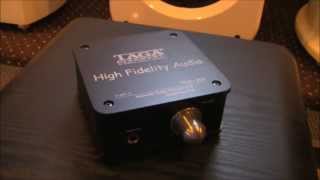 TAGA Harmony THA200  Vacuum Tube Headphone DACAmplifier [upl. by Nyleek282]