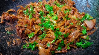 झटपट कांद्याचा झुणकाKandyacha Jhunka recipe in Marathi Sukka Jhunka सुक्का झुणकाCook with Ankita [upl. by Nryhtak491]