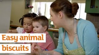 Easy animal biscuits  Recipe  Sainsburys [upl. by Iene365]