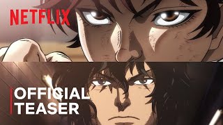 Baki Hanma VS Kengan Ashura  Official Teaser  Netflix [upl. by Branen]