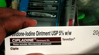 Cipladine ointment 5 povidone iodine ointment cipladine uses side effects cipladine ointment [upl. by Prosperus]