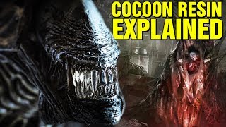 ALIEN ORIGINS  XENOMORPH RESIN EXPLAINED  HIVE COCOON FORMATION [upl. by Donela]