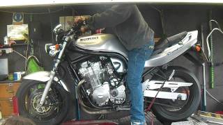 Suzuki Bandit 600 Dyno Run [upl. by Tasia]