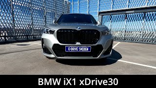 2023 BMW iX1 xDrive30 313hp  Walkaround  Acceleration  Fly by  Range test  4K [upl. by Germin]