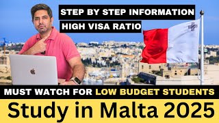 Study in Malta 2025 Affordable Study Abroad for Pakistani Students  Costs amp Visa Guide [upl. by Weinshienk]