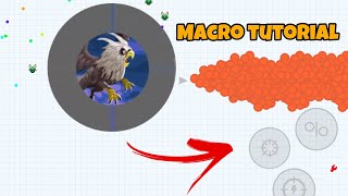 MACRO TUTORIAL  MOD MENU 2268 ⚙️ AGARIO MOBILE [upl. by Kristianson]