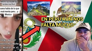 PERUANA habla del TURISMO DE MEXICO y lo COMPARA con el de PERU [upl. by Micky]