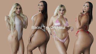 Bikini Try On Haul With Caamibmusic in 4K [upl. by Evot845]