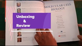 Book Review Molecular Cell Biology 7ed By Harvey Lodish  Reference Book for CSIR NET Life Science [upl. by Introk]