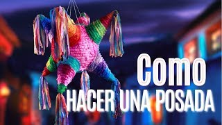 ❄️ COMO HACER UNA POSADA NAVIDEÑA MEXICANA  QUE ES UNA POSADA NAVIDEÑA  YOUTUBE VLOGS DIARIOS [upl. by Namsaj]