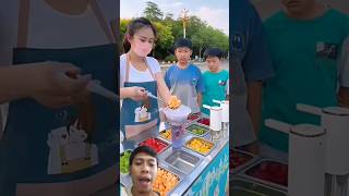 Satisfying with street food streetfood satisfying satisfyingvideo shorts [upl. by Pyotr]