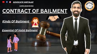 bailment  bailment meaning  bailment definition  bailment agreement  bailment contract  Hindi [upl. by Cedell]